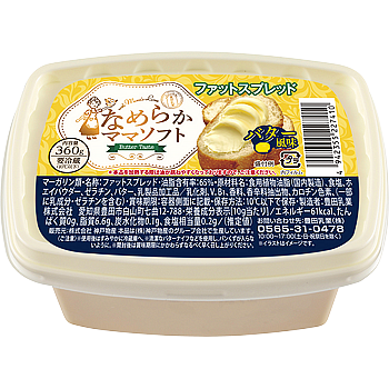 なめらかママソフト（バター風味）360g